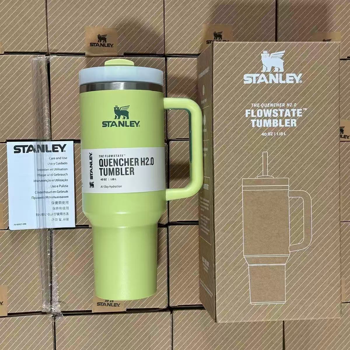 Stanley 40oz Stainless Steel Travel Quencher – Outdoor Car Mug