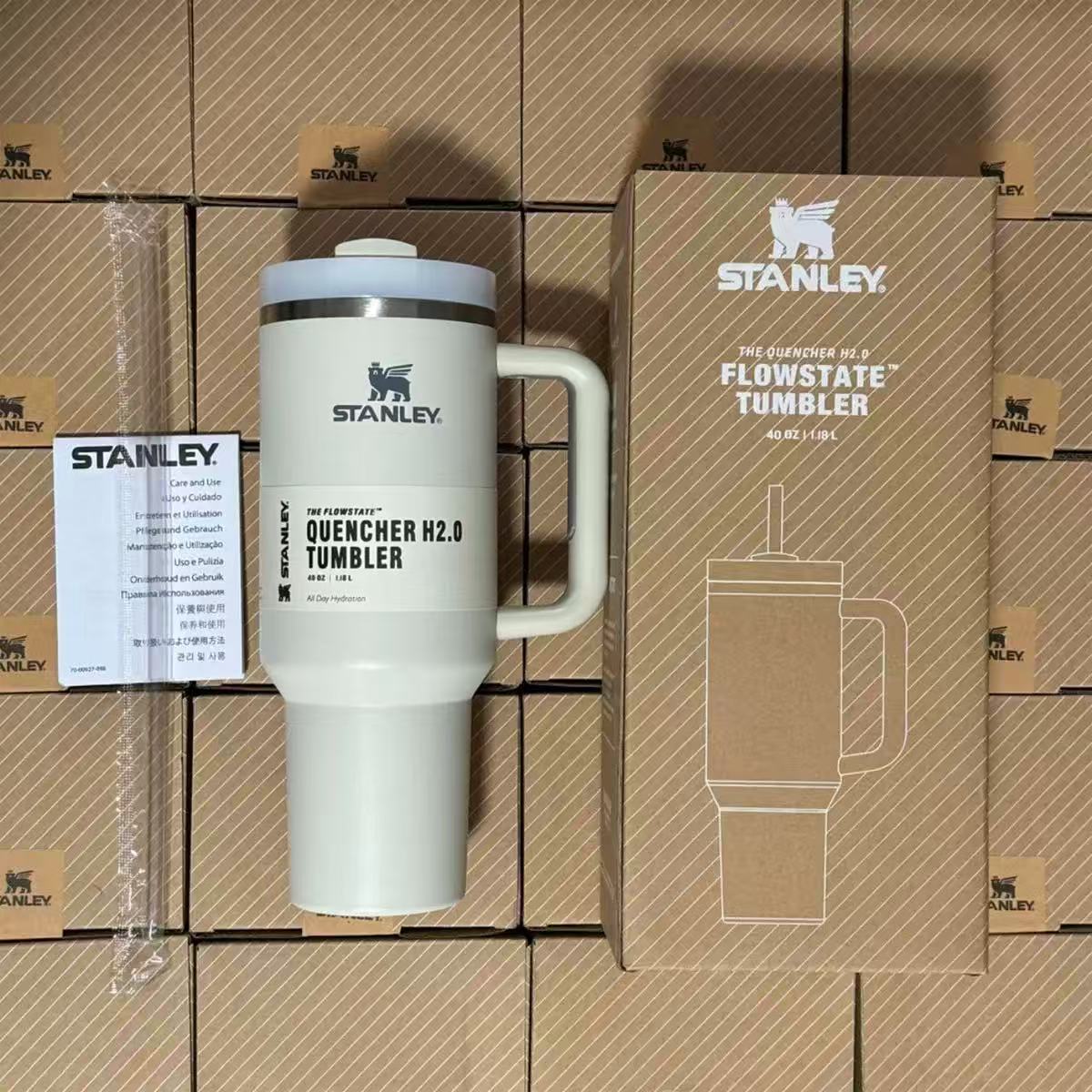Stanley 40oz Stainless Steel Travel Quencher – Outdoor Car Mug