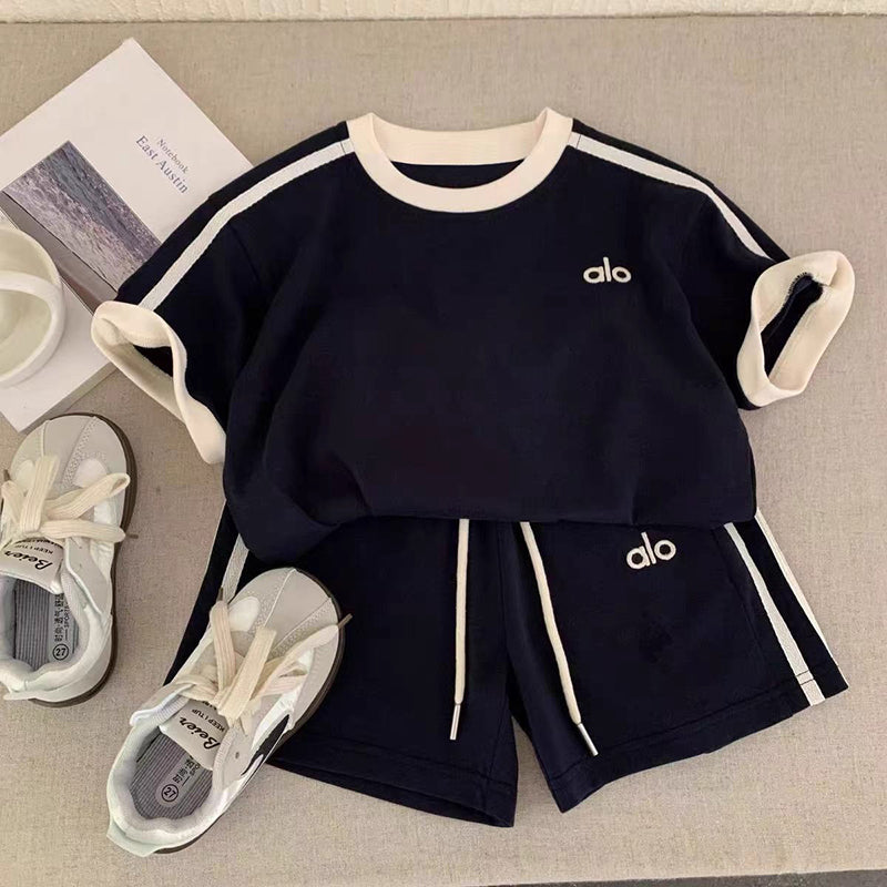 Kids Cotton T-Shirt & Shorts Set – Casual Outfit